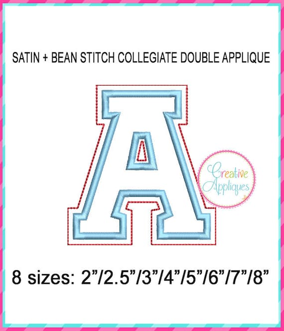 Double Alphabet Letters Design