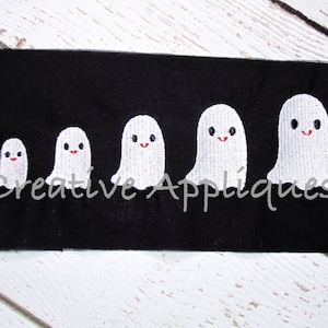 Ghost Miniature Mini Digital Machine Embroidery Design 5 Size ghost embroidery, miniature ghost embroidery, small embroidery mini embroidery