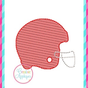 Miniature Add-on Football Helmet Sketch Stitch Digital Machine Embroidery Design 5 Sizes, helmet embroidery, football embroidery