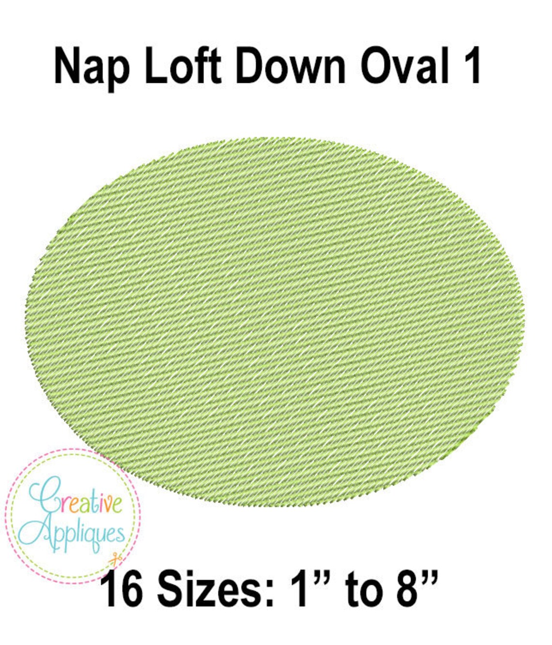 Nap Loft Pile Down Monogram Frame Digital Machine Embroidery Design 15 ...