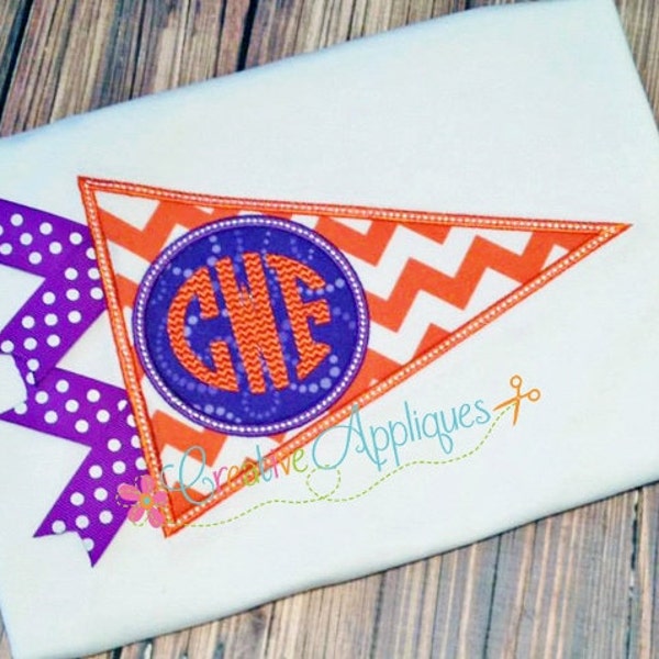 Pennant Applique Etsy