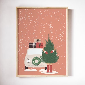Winter Wonderland holiday fun Printable-- DIGITAL DOWNLOAD -- jpg, Holiday Printable, Christmas Print, Holiday Decor, Christmas Art, snow