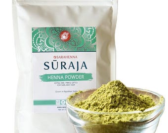 Polvo de henna orgánico