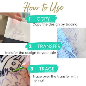 Ready to Go Henna Kit for Beginners, Organic, All Natural Plant Based Temporary Tattoo image 4
