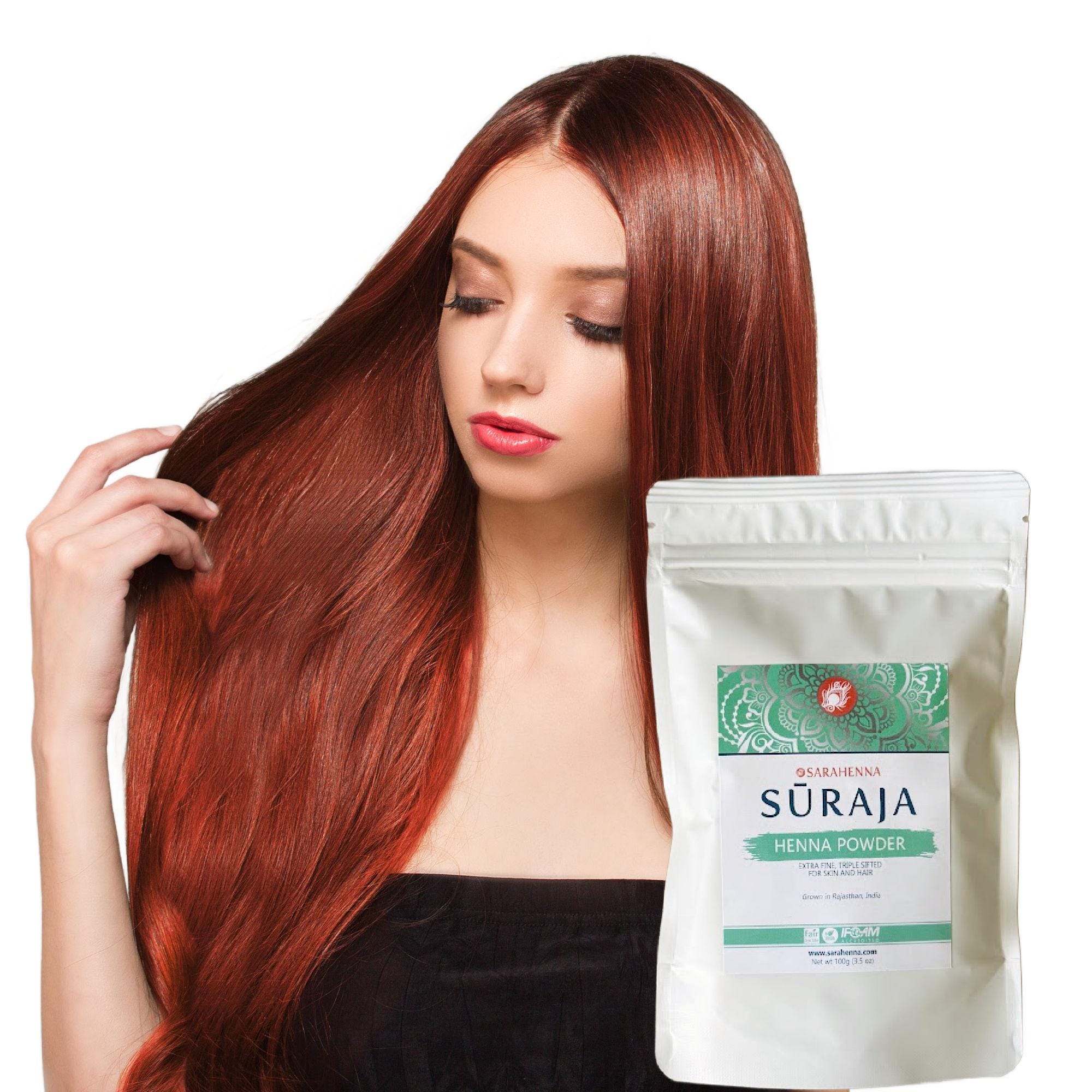 Organic henna powder for hair