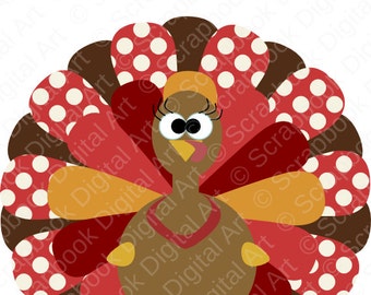 colorful turkey digital clip art thanksgiving turkey turkey etsy