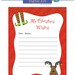 Letter to Santa, Naughty or Nice Printable, Christmas Printable, Dear ...