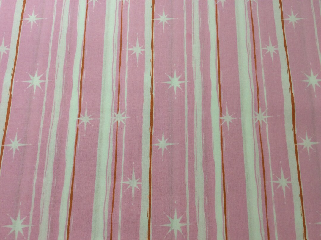 Baby Girls Cotton Fabric by the Half Yard Stars and Stripes Etsy