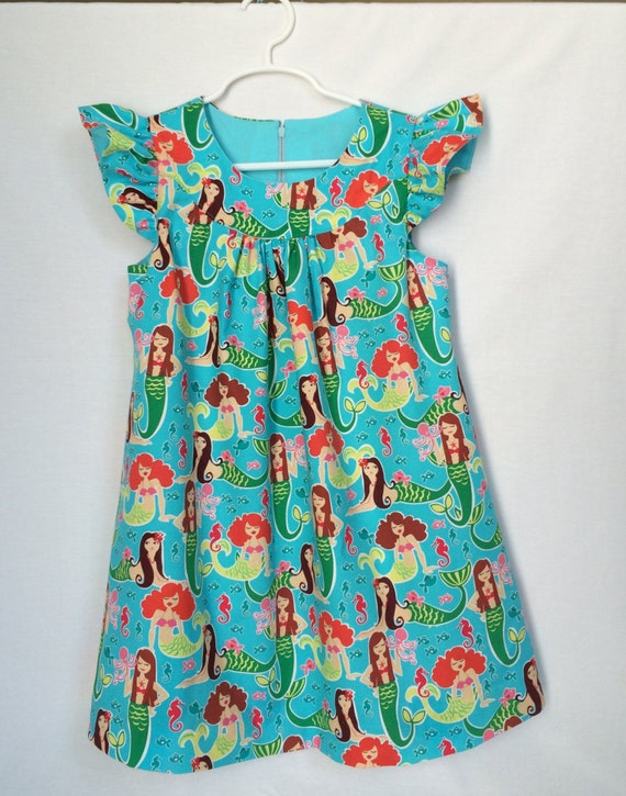 Girl's Toddler's Mermaids Dress Designers Dress Etsy