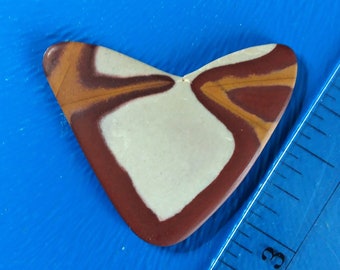 Indian Paint Jasper stone guitar pick ( Rare )
