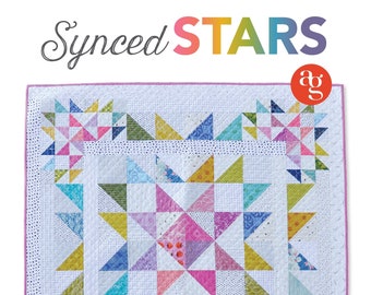 Synced Stars PDF Quilt Pattern