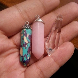 Set of 3 crystals silicone mold