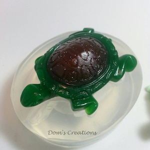 3D Turtle Pendant Silicone Mold