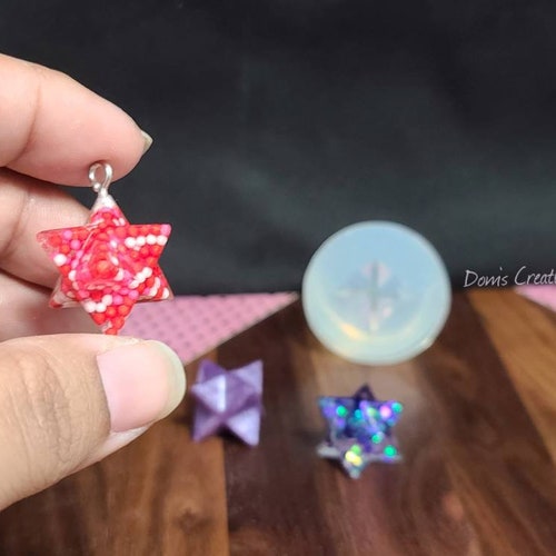 8 Point Star Octagram Healing Crystal Silicone Mold Etsy