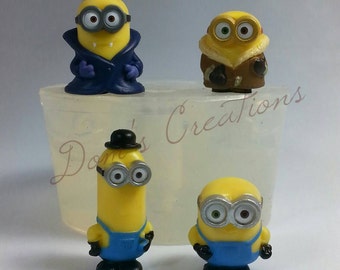 Minions inspired Silicone Mold