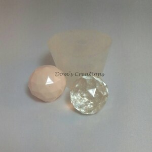 Faceted Orb Silicone Mold