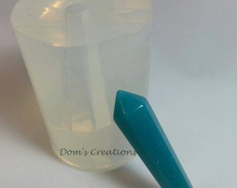 2 inch long crystal clear silicone mold