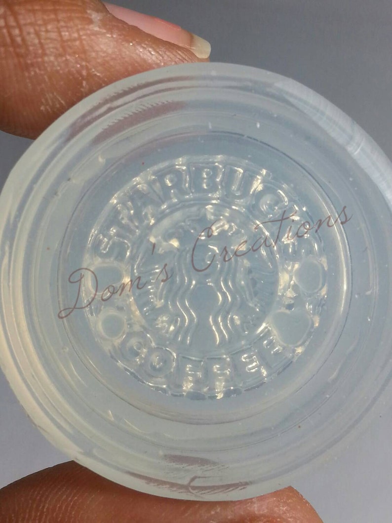 Starbucks Coffee Cabochon Silicone Mold Etsy