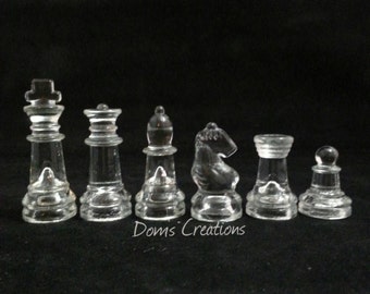 Full Sized 3D Chess Silicone Mold