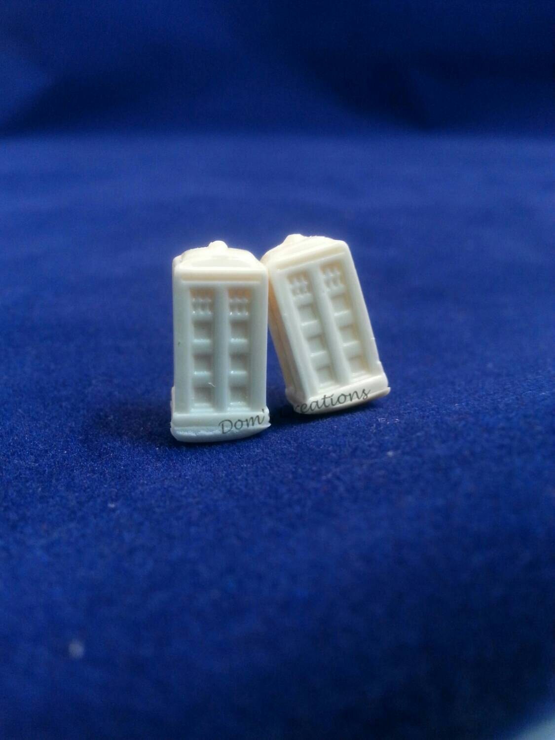 Dr. Who Inspired 3D Mini Police Box Tardis Earrings Silicone Mold - Etsy