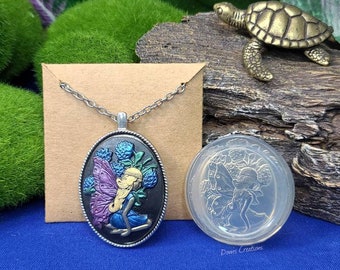 Fee Cameo Klar Silikon Anhänger Form