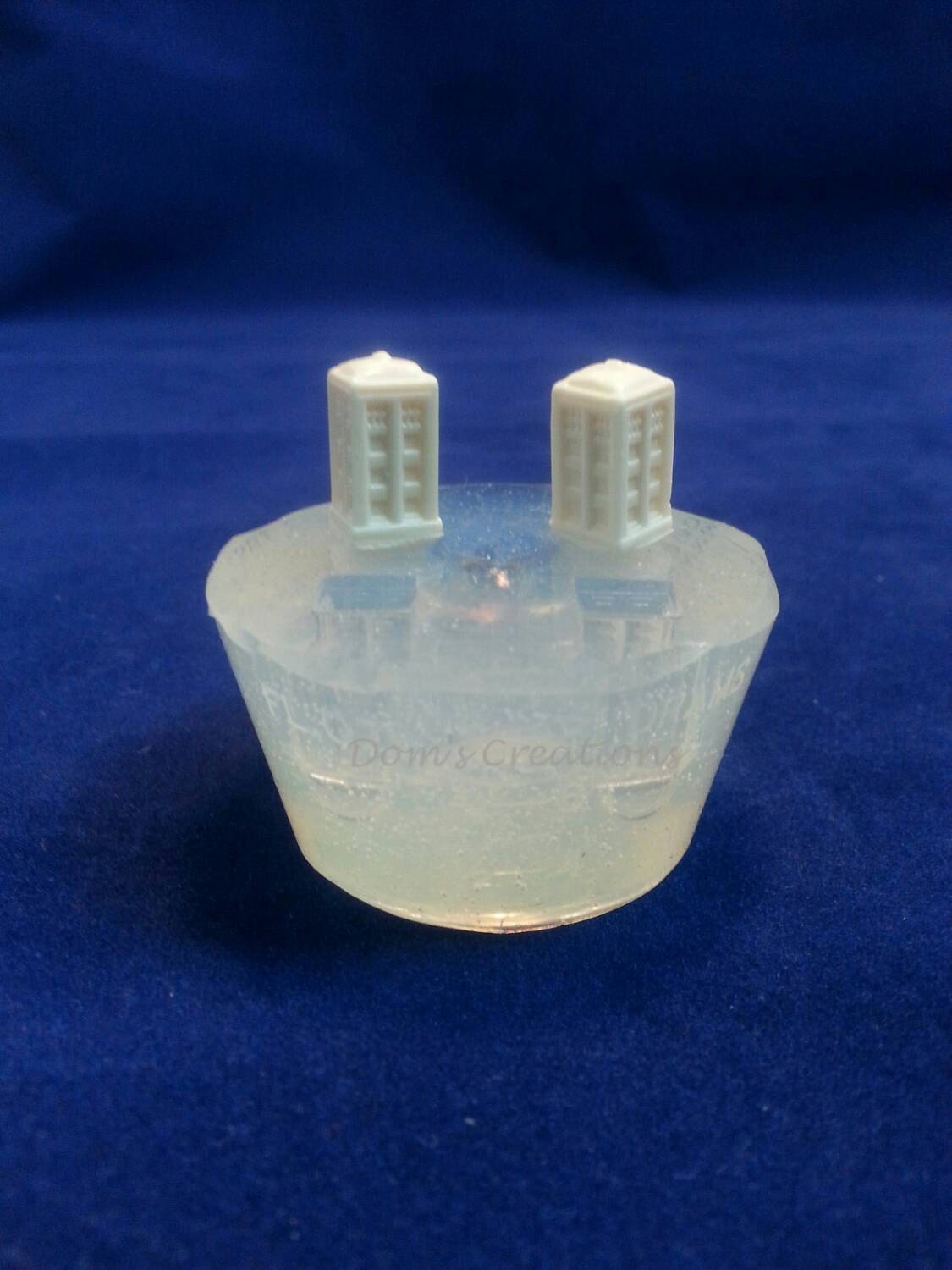Dr. Who Inspired 3D Mini Police Box Tardis Earrings Silicone Mold - Etsy