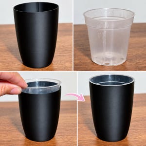 Set of 5 Mini Self-Watering Planters | 2-Inch Pots