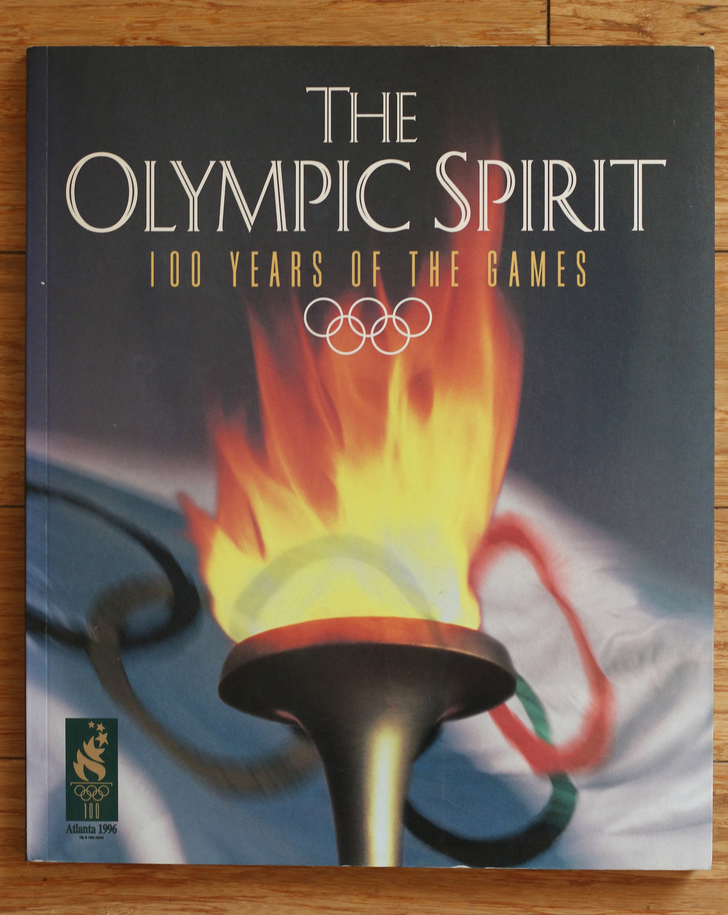 The Olympic Spirit 100 Years of the Games 1995 Vintage  Etsy