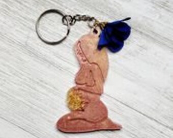 Fit Pregnant Plus size Female /& Male goddess keychain