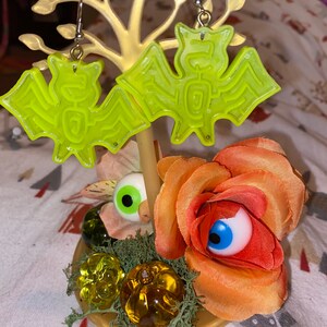 Halloween Fidget & Stim Maze Earrings