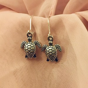 Charming Sea Turtle Earrings
