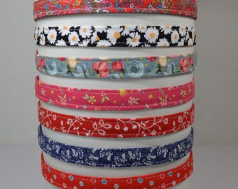 Narrow Fabric Headband - Sleek, Simple and Snug