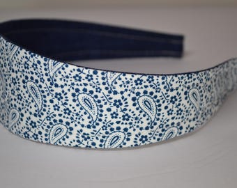 Reversible Cotton Headband - Comfortable, Non-Slip, All-Day Wear