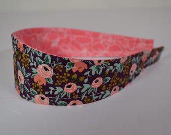 Reversible Cotton Headband - Comfortable, Non-Slip, All-Day Wear