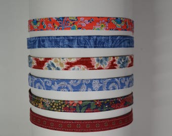 Narrow Fabric Headband - Sleek, Simple and Snug