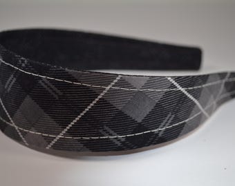 Reversible Cotton Headband - Comfortable, Non-Slip, All-Day Wear