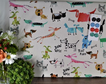 Fabric-Covered Cork Boards, Vision Boards, Pin Boards for Every Room