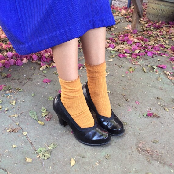 classic black pumps round toe