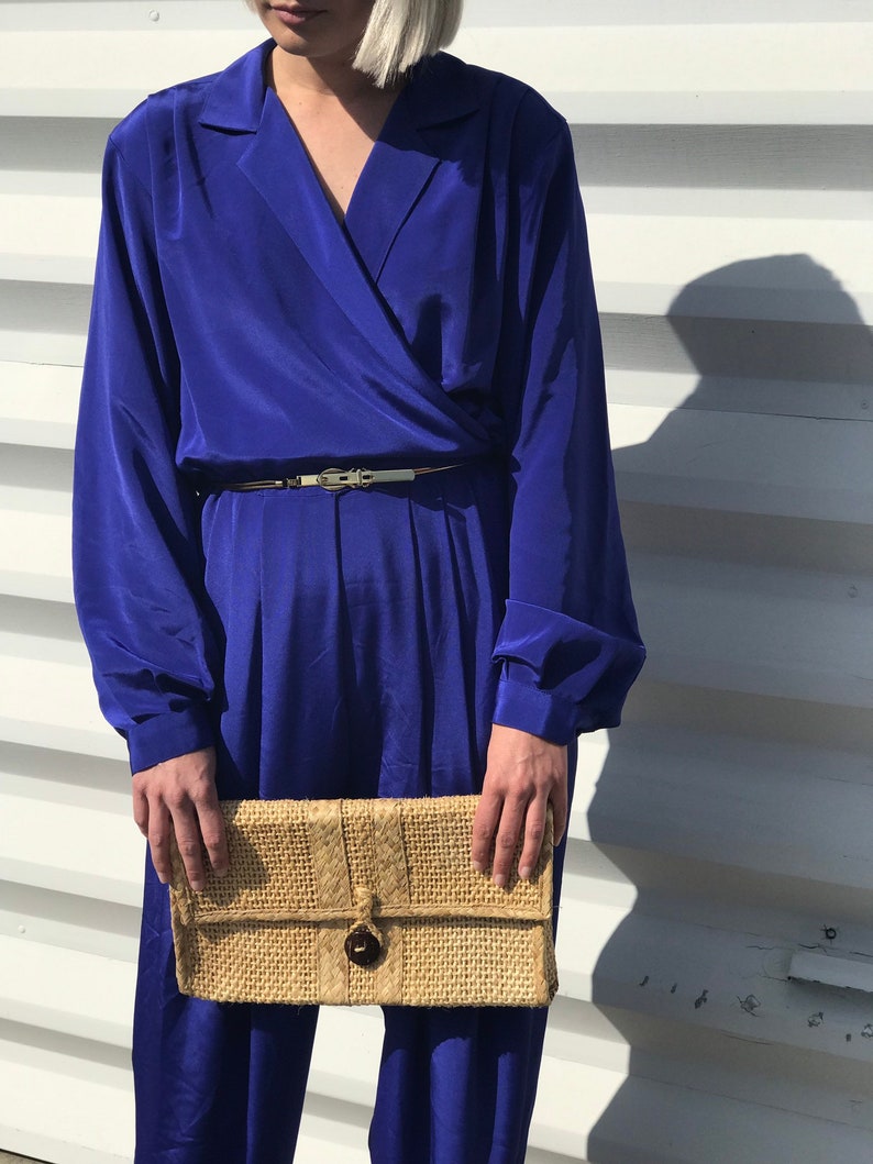 cobalt blue jumpsuit