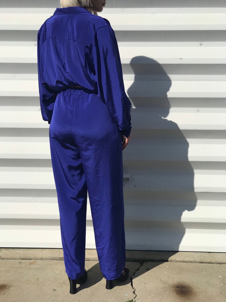 cobalt blue jumpsuit