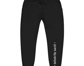 Defend the sacrit (Indigenous) Unisex fleece sweatpants