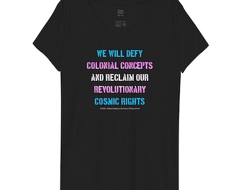 Resist & Survive Trans Rights V-neck Tee