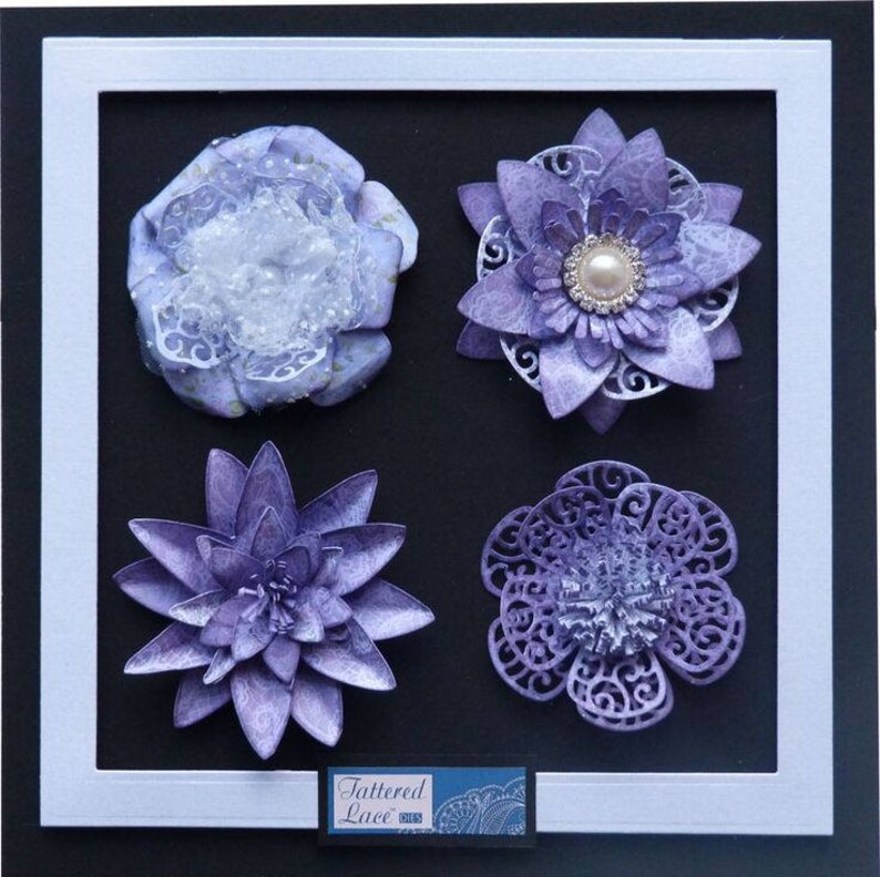 Tattered Lace Dies ~ Lavish Blooms Poppy TTLD288 RETIRED PRODUCT!