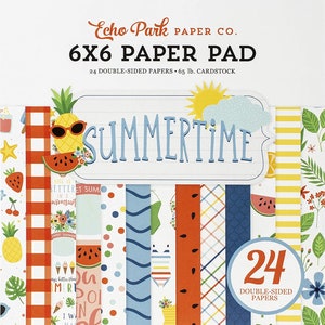 Echo Park 6"x6" Double-Sided Paper Pad - It's A Boy (24 Pack