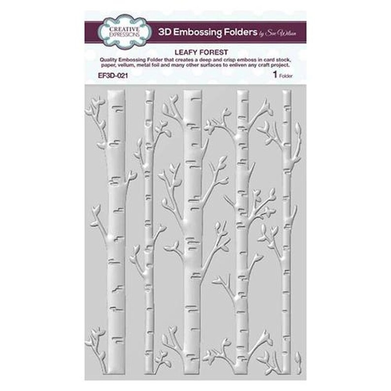 Creative Expressions 3D Embossing Folder 5.3/4X7.5 CHOOSE Various ...