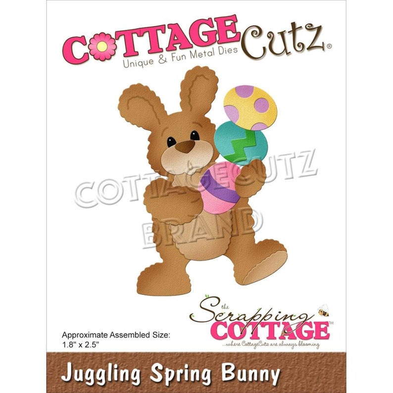 Egg Hunt Bunny Rooster Chick Duckling CottageCutz Dies Easter Spring Theme CHOOSE ONE