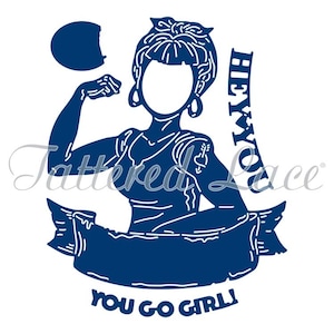 Tattered Lace Selfie Board Dies CHOOSE ONE: You Go Girl, Life&#39;s A Journey
