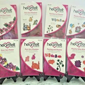 Lot Set Heartfelt Creations Purr-fect Posies Collection CHOISISSEZ Dies+Stamps