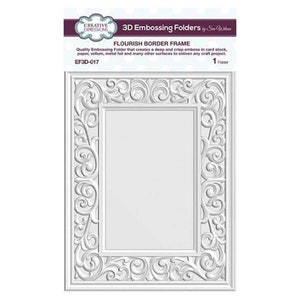 Creative Expressions 3D Embossing Folder 5.3/4X7.5 CHOOSE Various ...