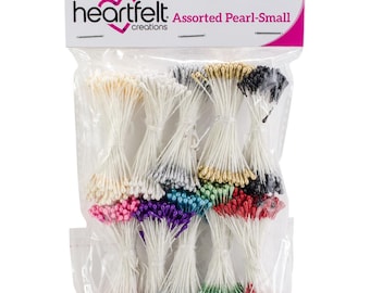 Heartfelt Creations Stamens CHOOSE ONE: Pollen Stamens Medium, Rose Hip